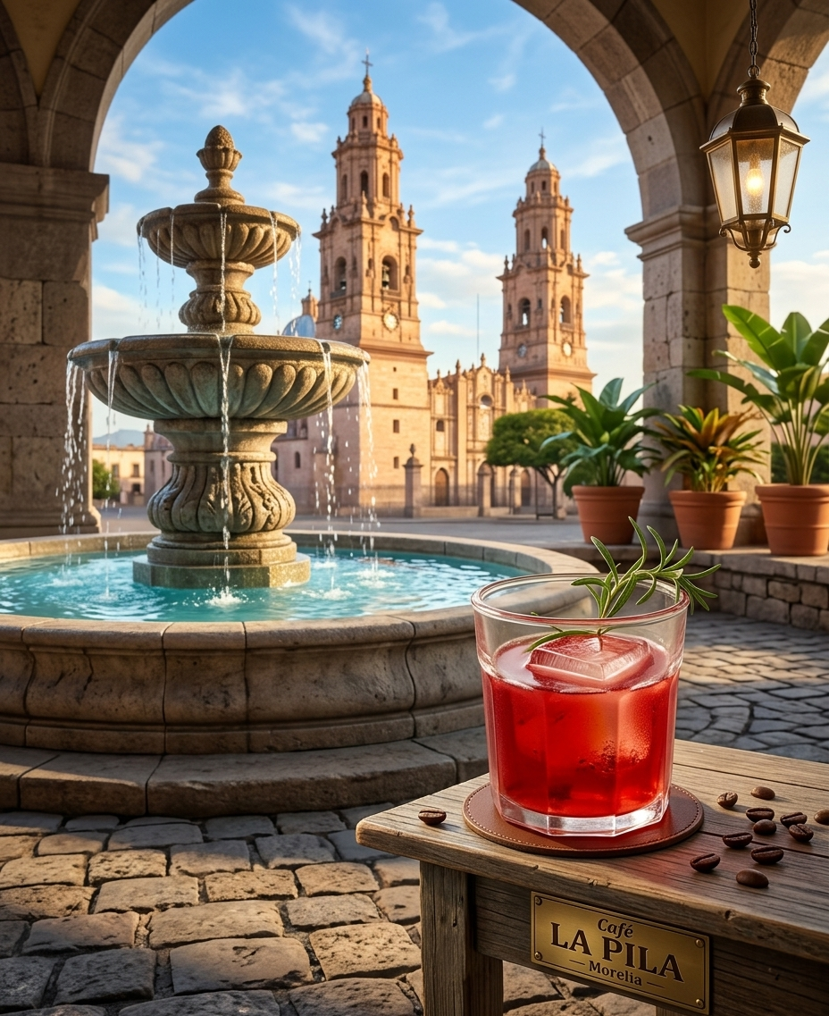 Mezcalita de Jamaica con Romero